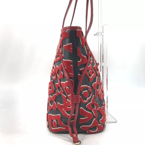 LOUIS VUITTON M45544 Urs Fischer Neverfull MM Shoulder Bag with Pouch Tote Bag - Picture 16 of 16